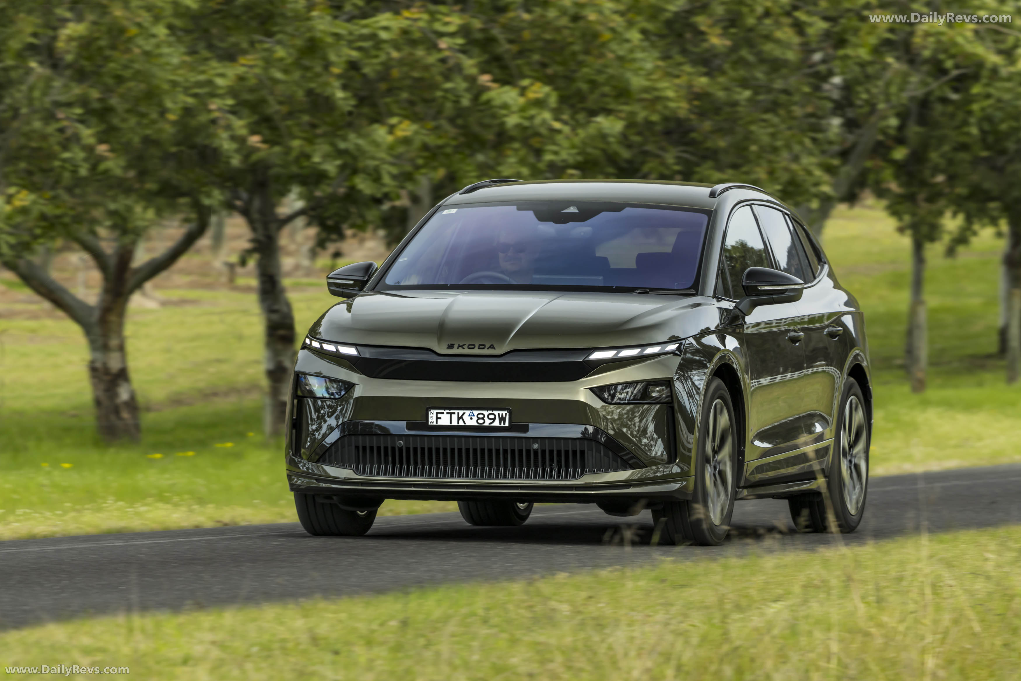 2025 Skoda Enyaq Sportline Australian Version Front View