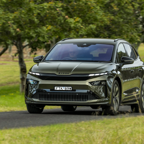 2025 Skoda Enyaq Sportline Australian Version Front View