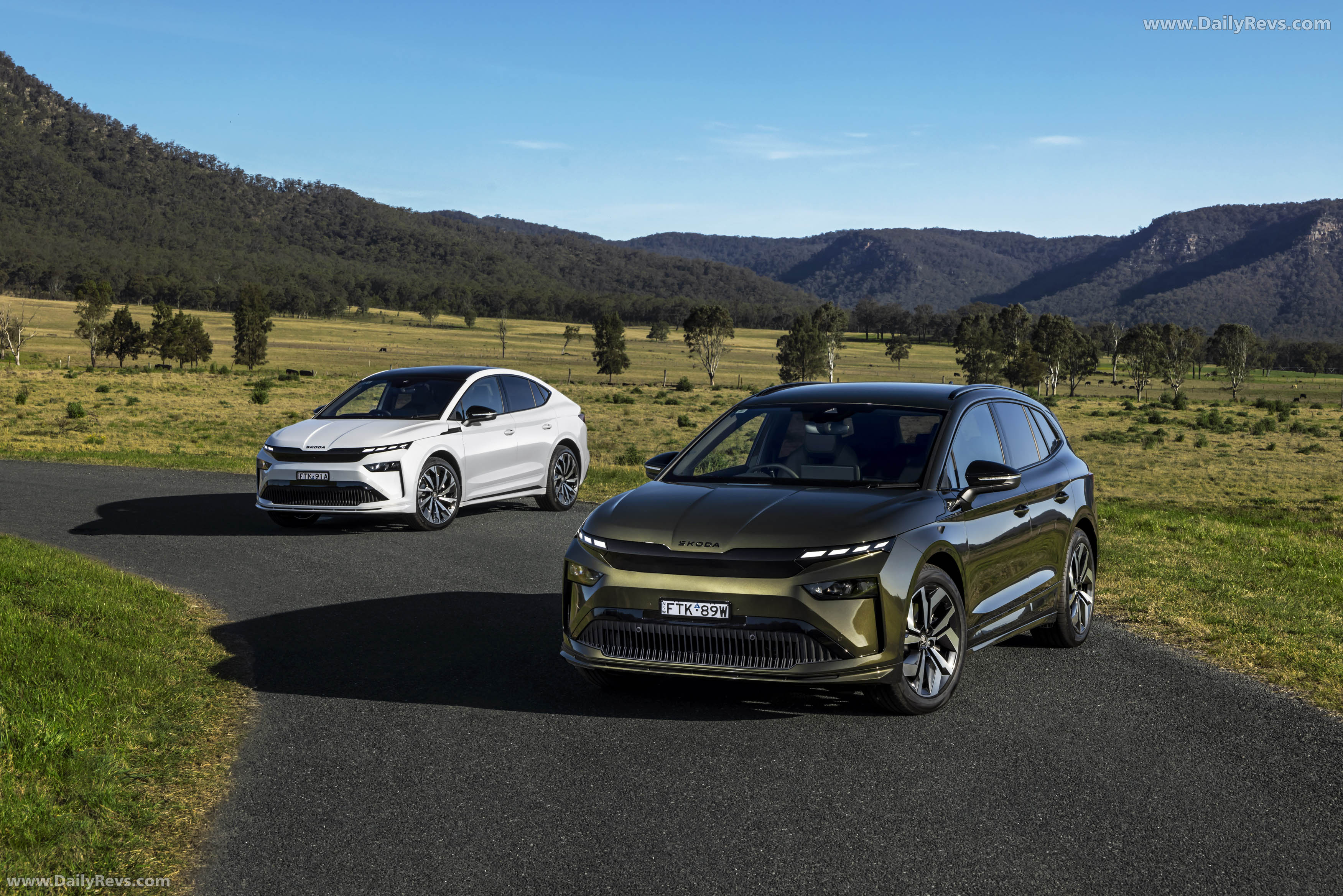 2025 Skoda Enyaq Sportline Australian Version Front View