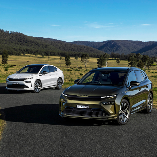 2025 Skoda Enyaq Sportline Australian Version Front View