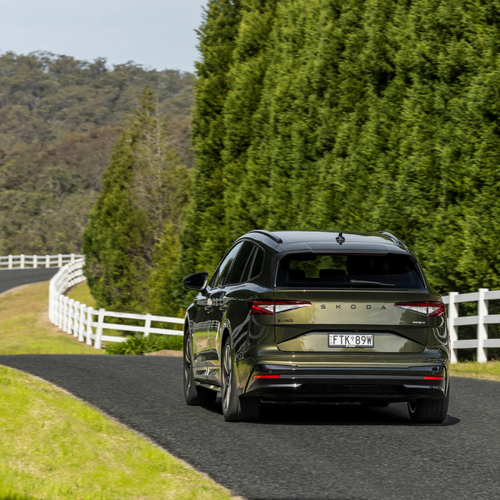 2025 Skoda Enyaq Sportline Australian Version Rear View