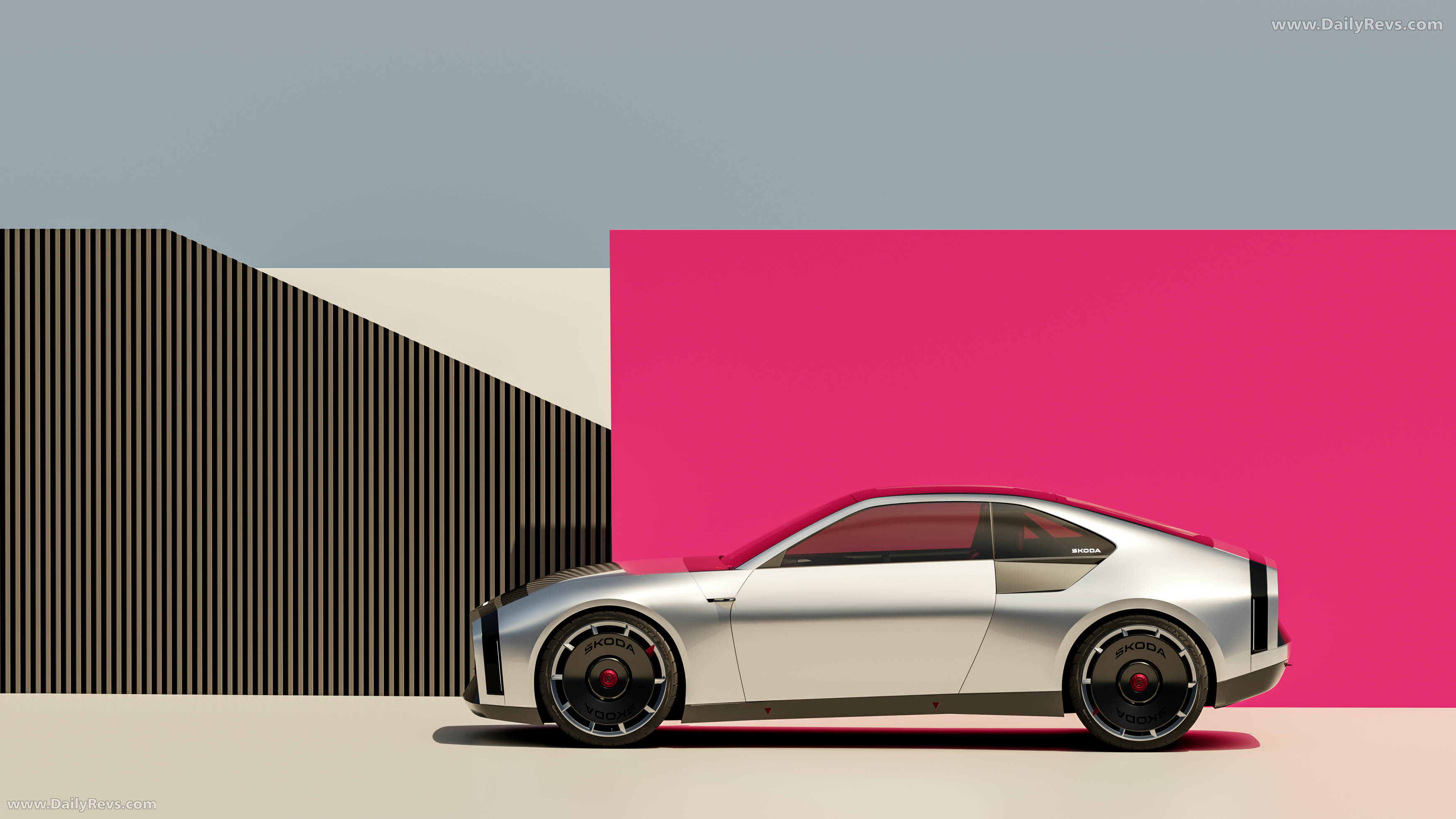 2025 Skoda 110 R Coupe Concept Side View