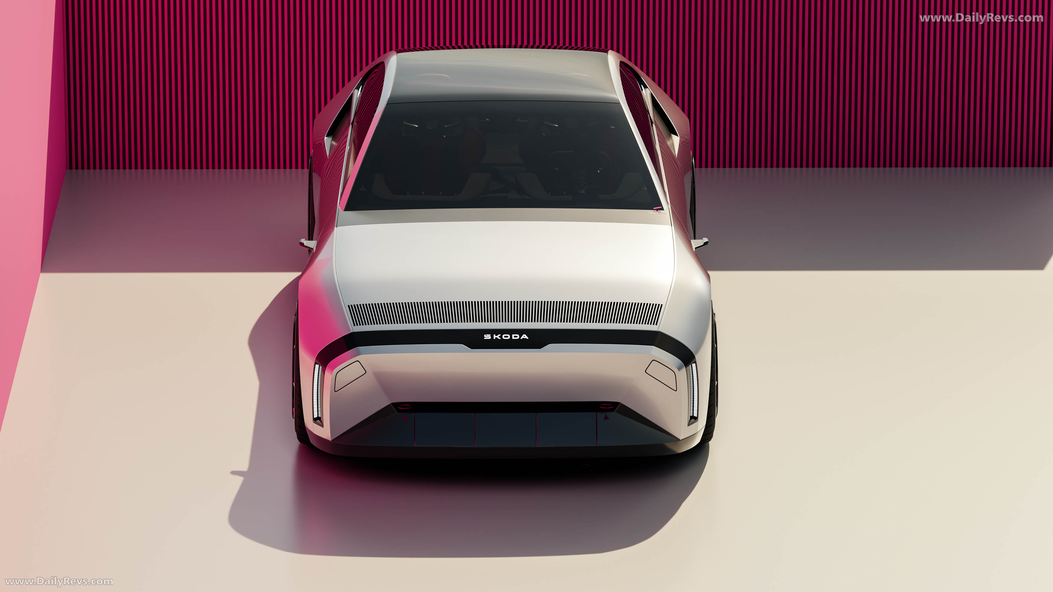 2025 Skoda 110 R Coupe Concept Top View