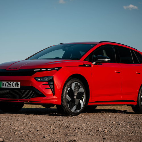 2026 Skoda Enyaq RS UK Version Front View