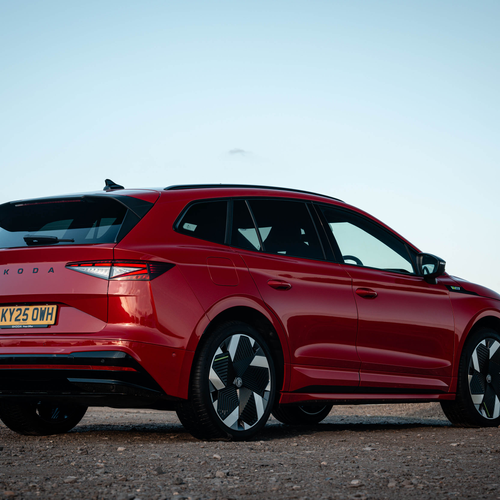 2026 Skoda Enyaq RS UK Version Rear View