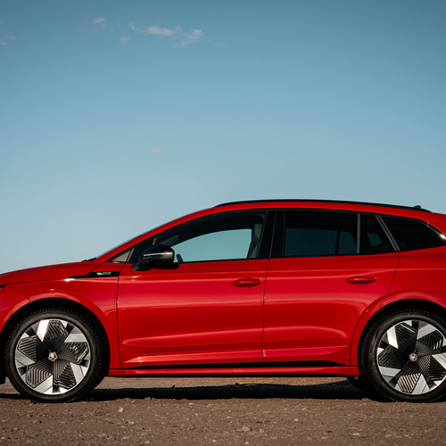 2026 Skoda Enyaq RS UK Version Side View