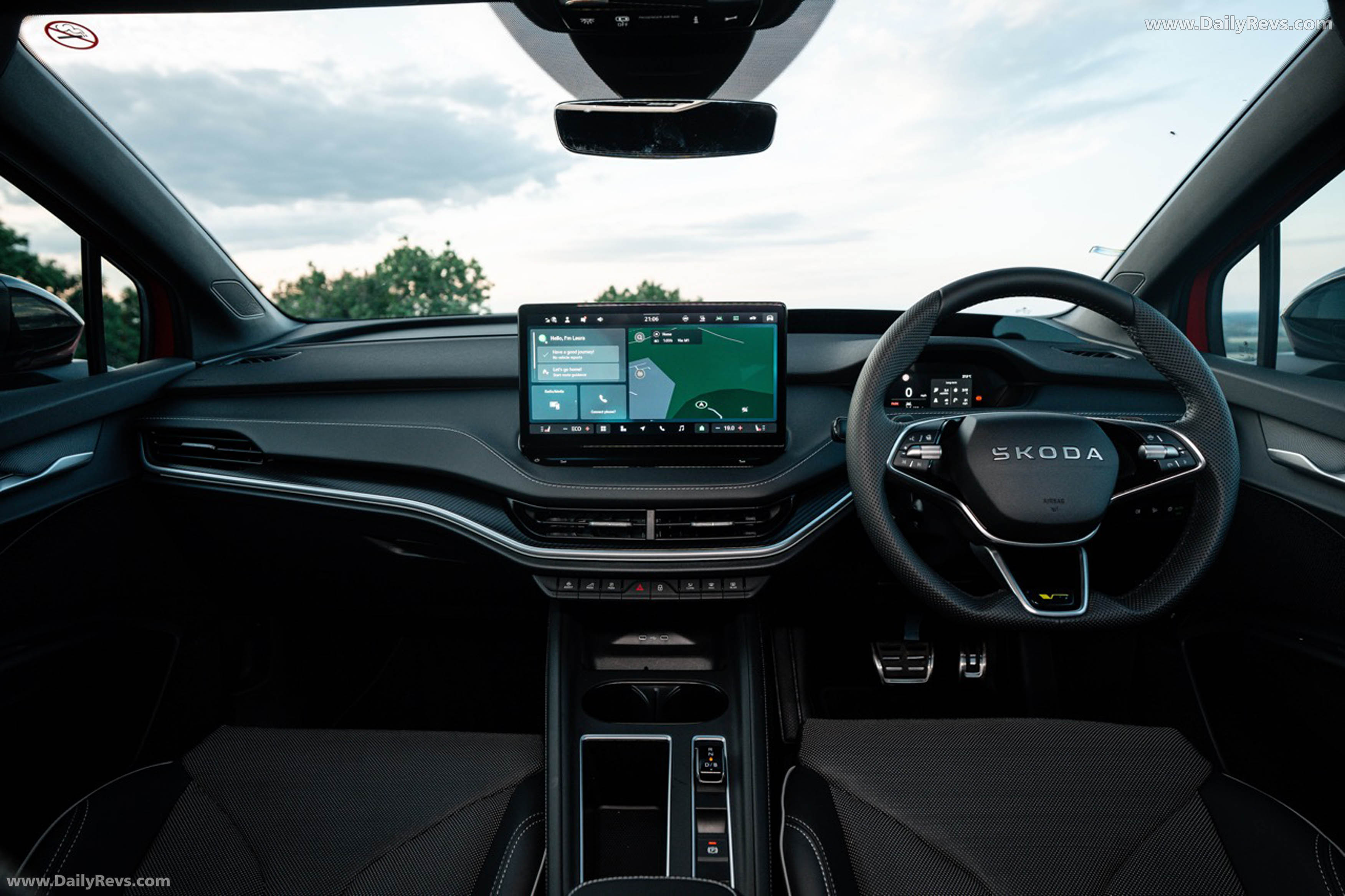 2026 Skoda Enyaq RS UK Version Interior