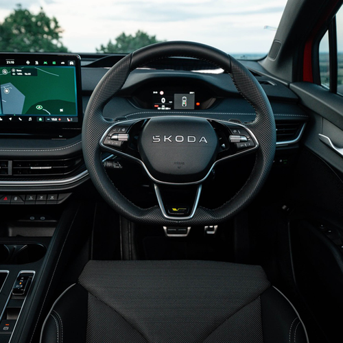 2026 Skoda Enyaq RS UK Version Interior