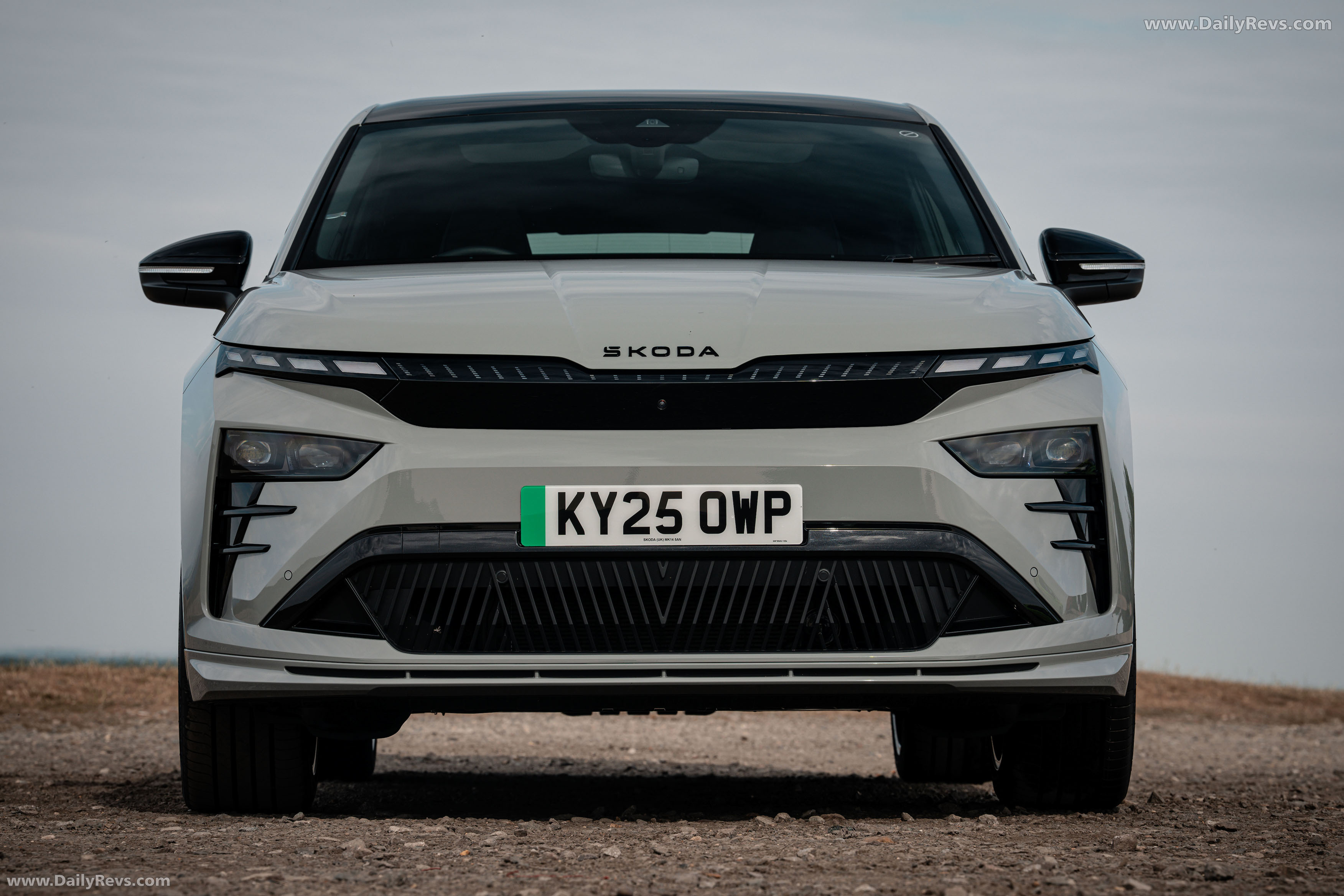 2026 Skoda Enyaq Coupe RS UK Version Front View