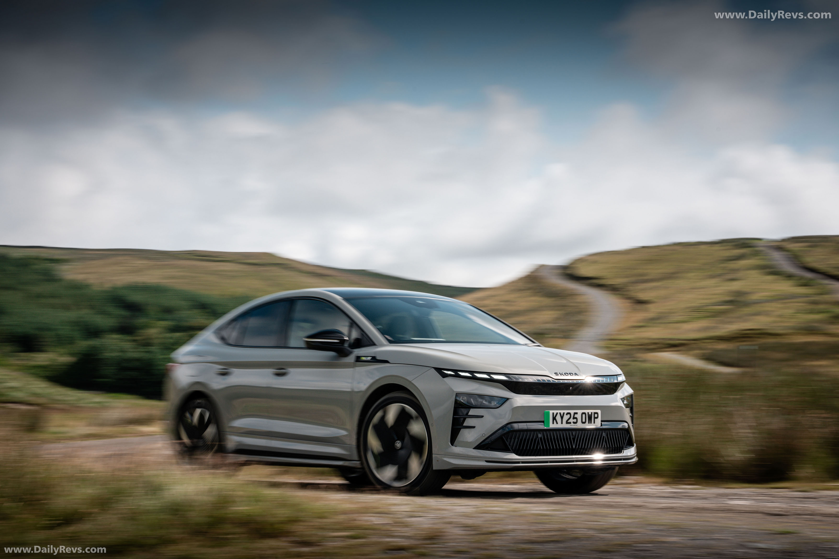 2026 Skoda Enyaq Coupe RS UK Version Front View