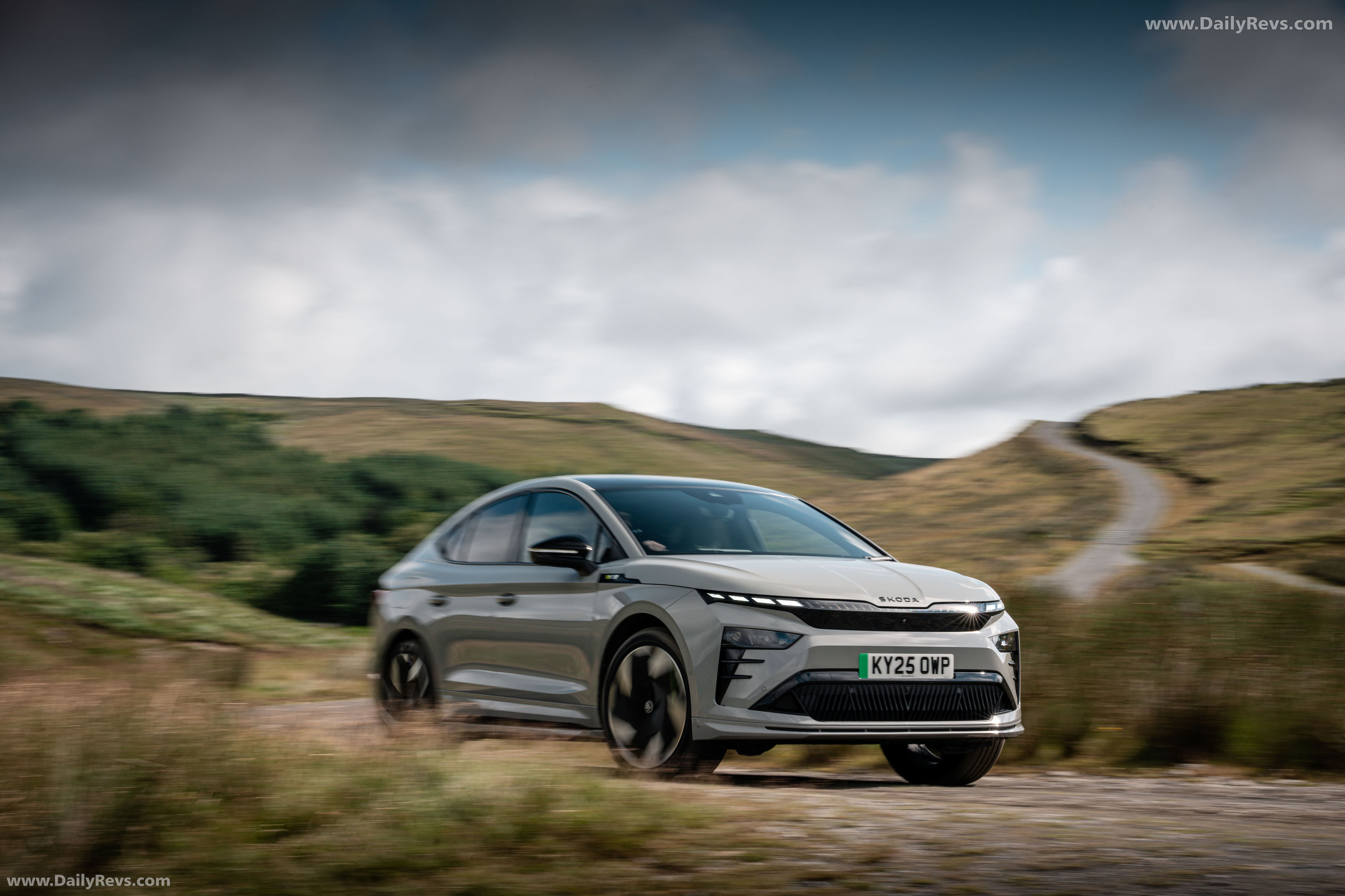 2026 Skoda Enyaq Coupe RS UK Version Front View