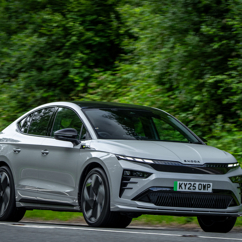 2026 Skoda Enyaq Coupe RS UK Version Front View
