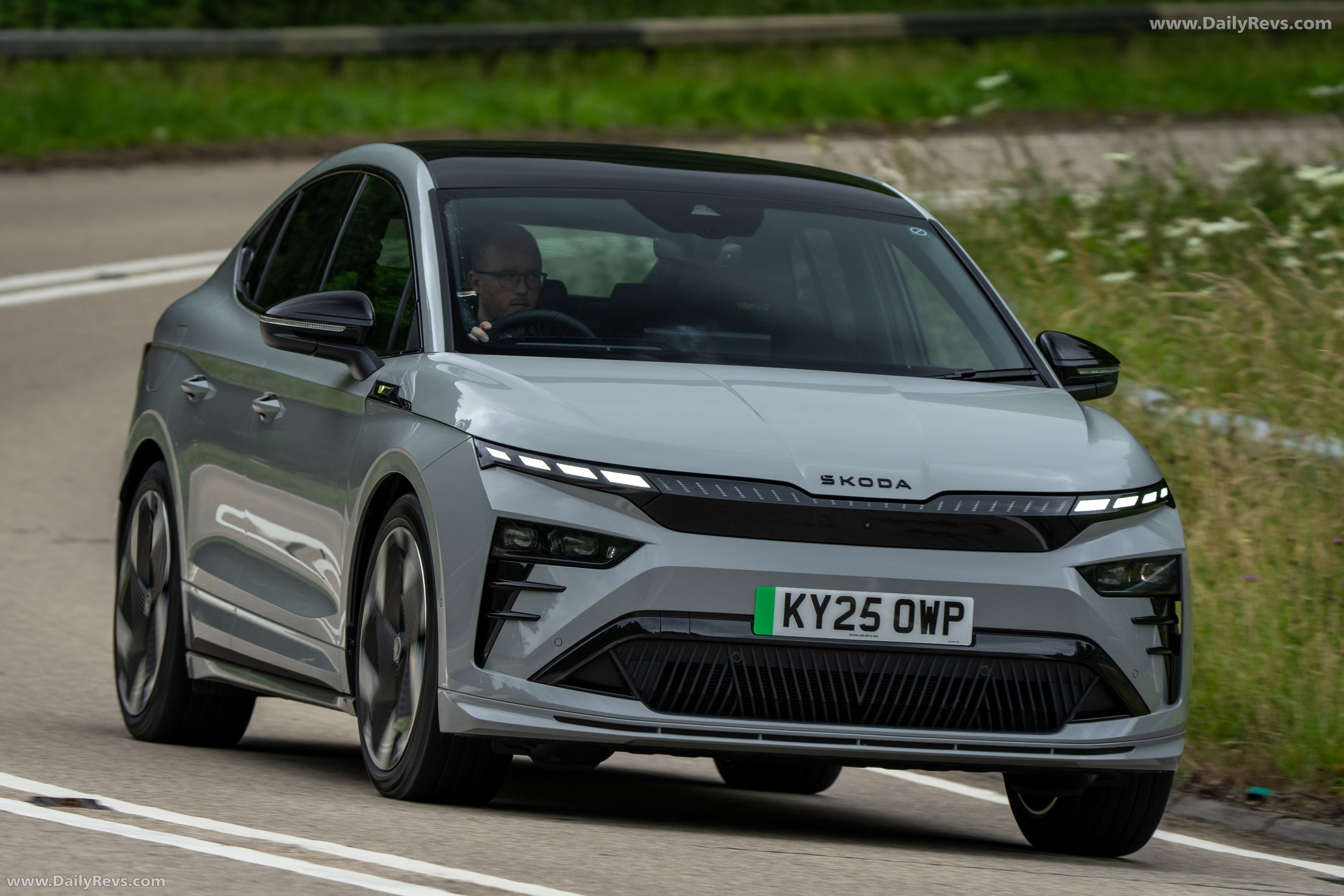 2026 Skoda Enyaq Coupe RS UK Version Front View