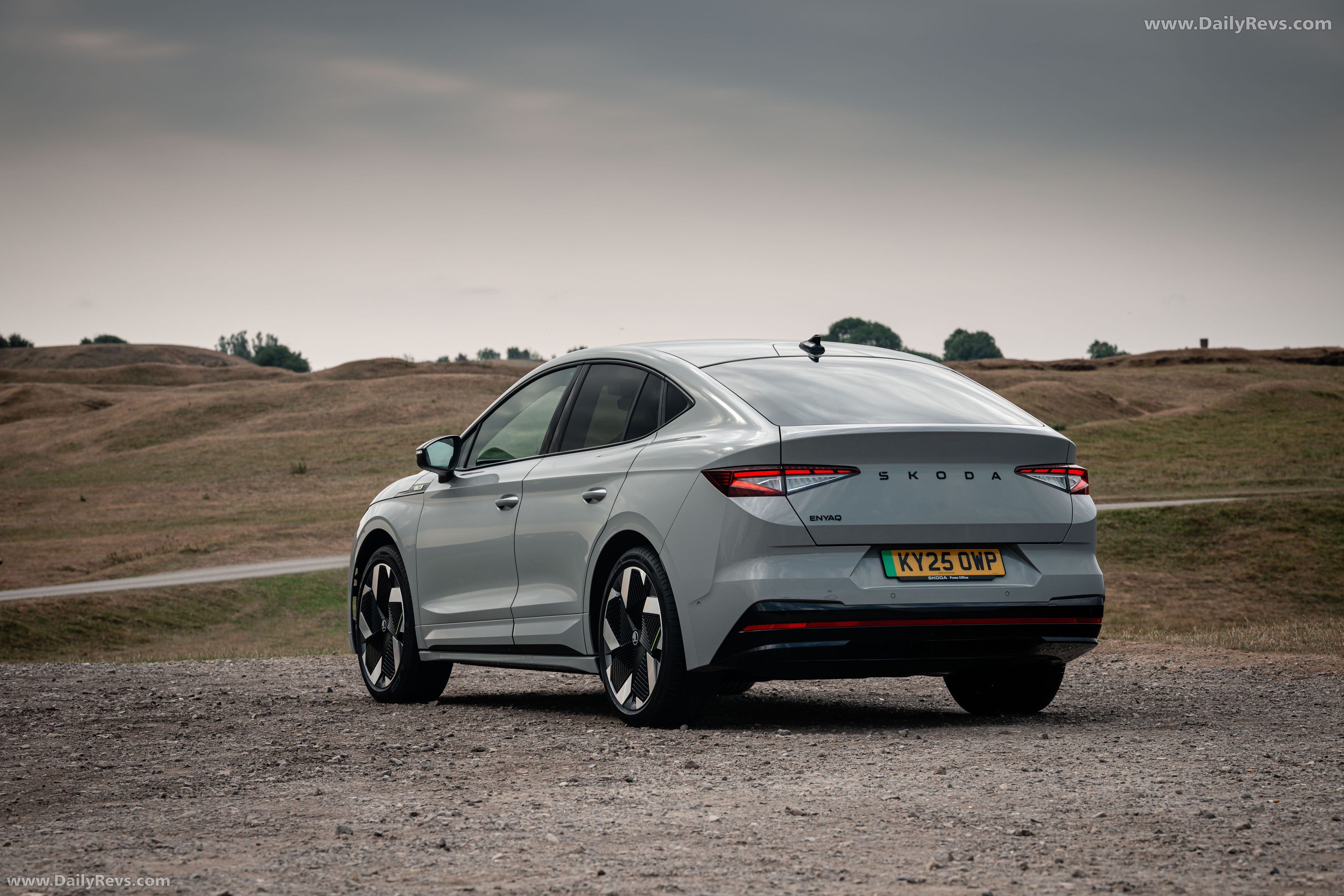 2026 Skoda Enyaq Coupe RS UK Version Rear View
