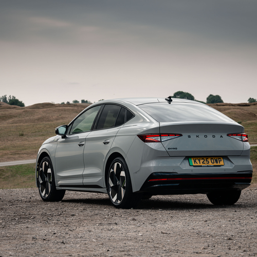 2026 Skoda Enyaq Coupe RS UK Version Rear View