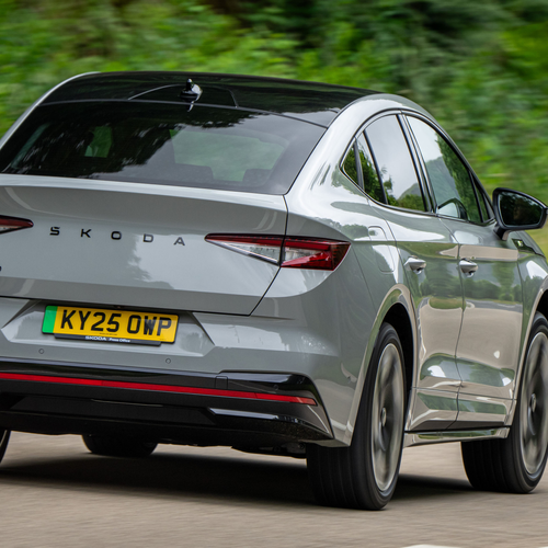 2026 Skoda Enyaq Coupe RS UK Version Rear View