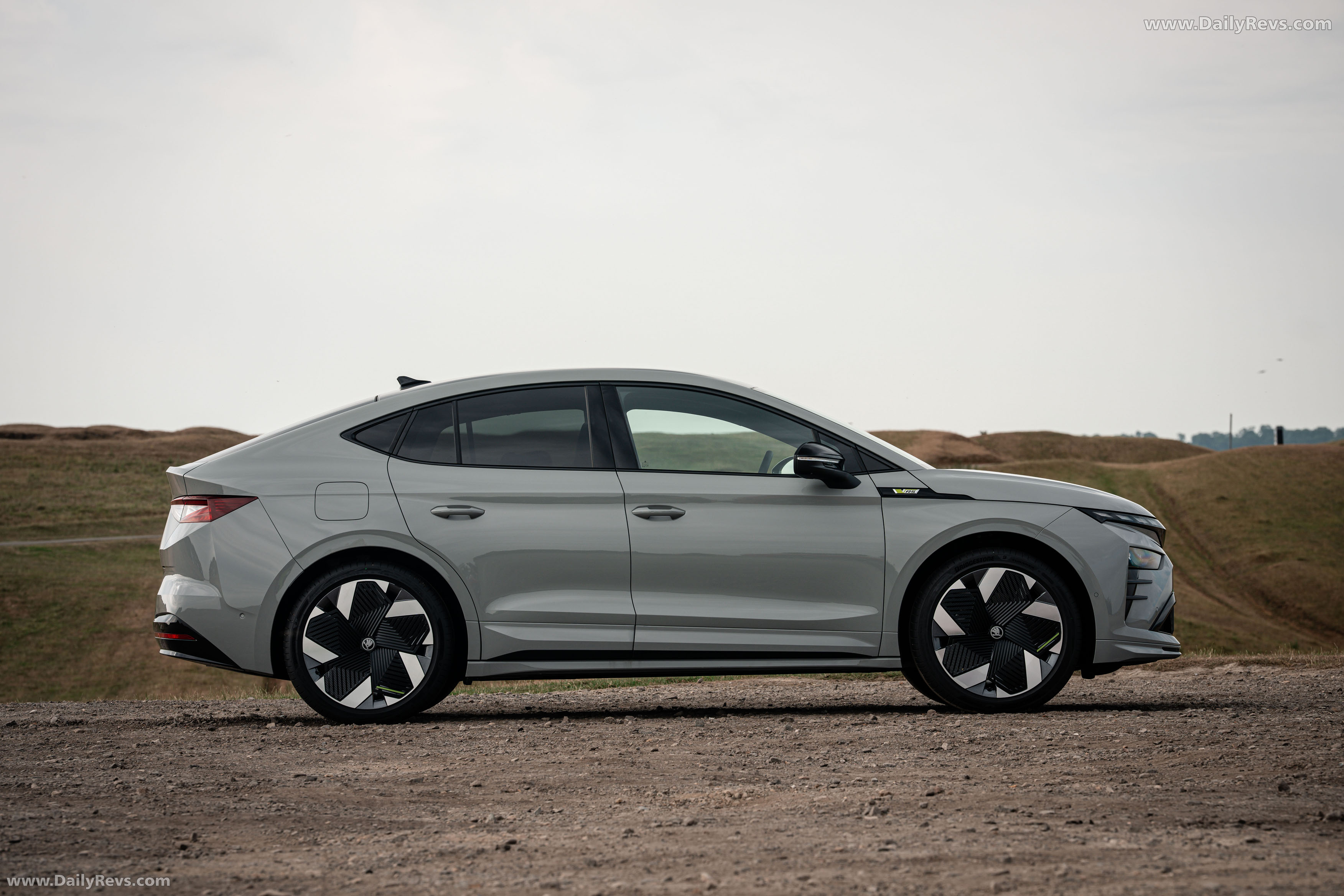 2026 Skoda Enyaq Coupe RS UK Version Side View