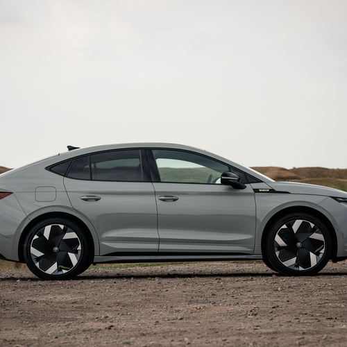 2026 Skoda Enyaq Coupe RS UK Version Side View