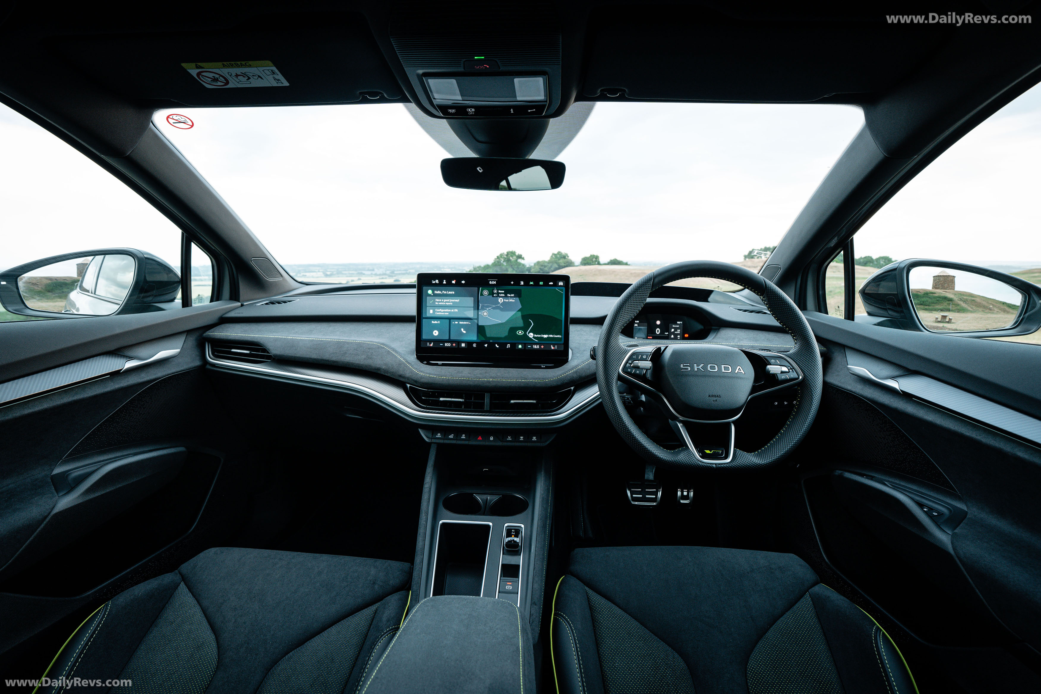 2026 Skoda Enyaq Coupe RS UK Version Interior