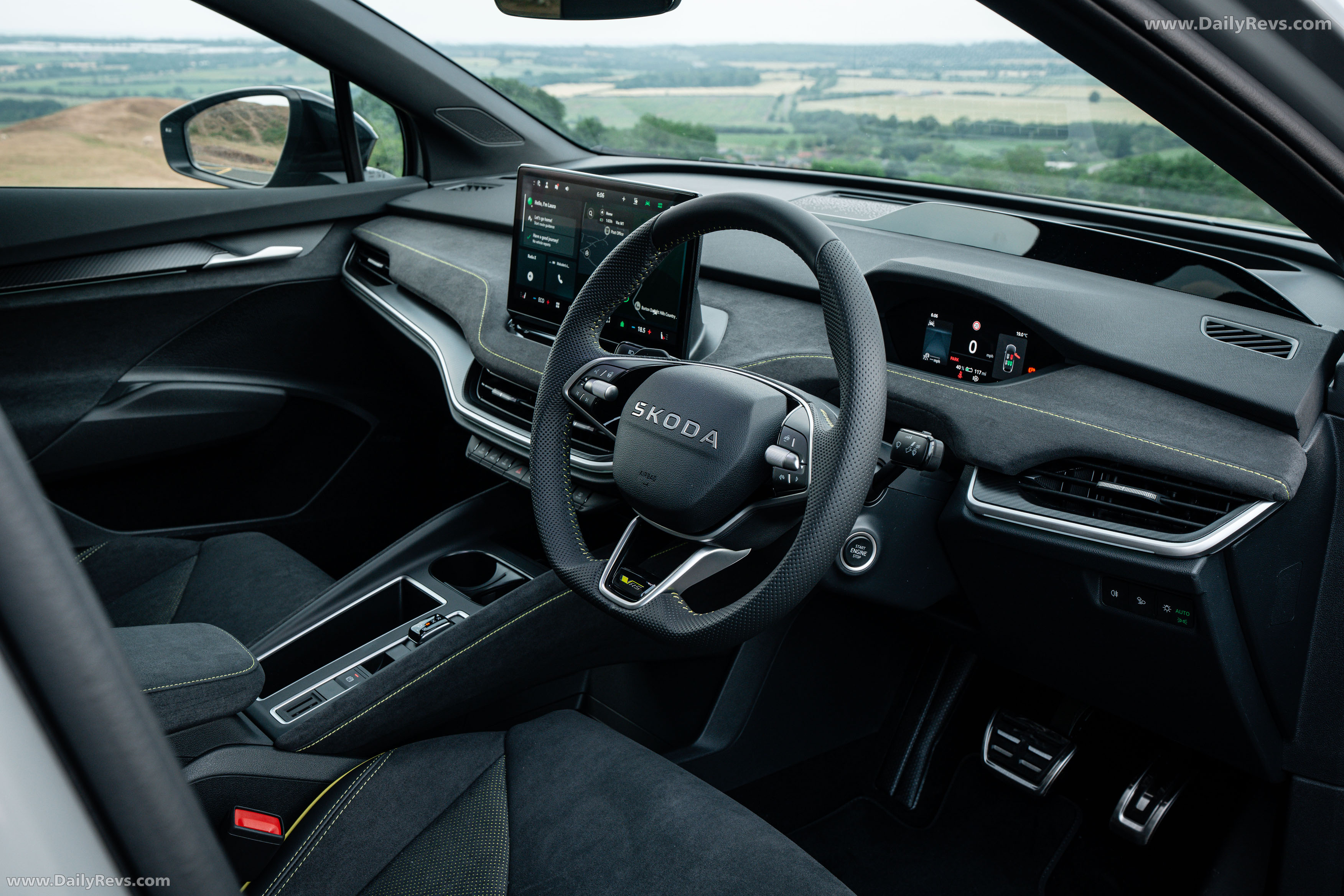 2026 Skoda Enyaq Coupe RS UK Version Interior