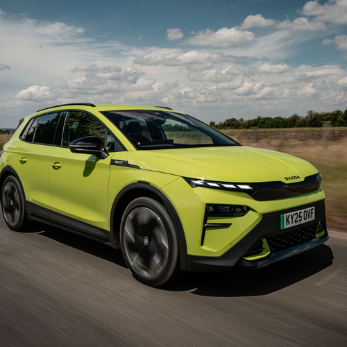 2026 Skoda Elroq RS Hyper Green Front View