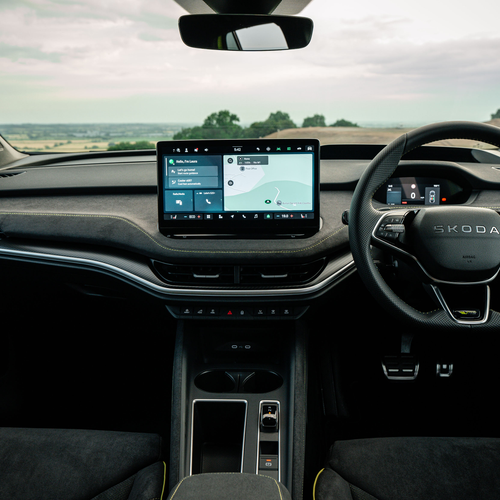 2026 Skoda Elroq RS Hyper Green Interior