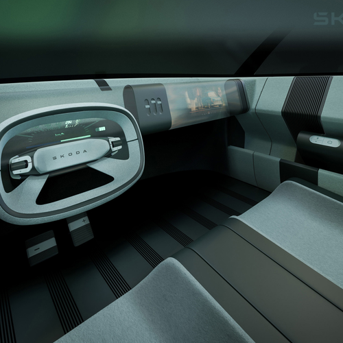 2025 Skoda 1000 MBX Coupe Concept Interior