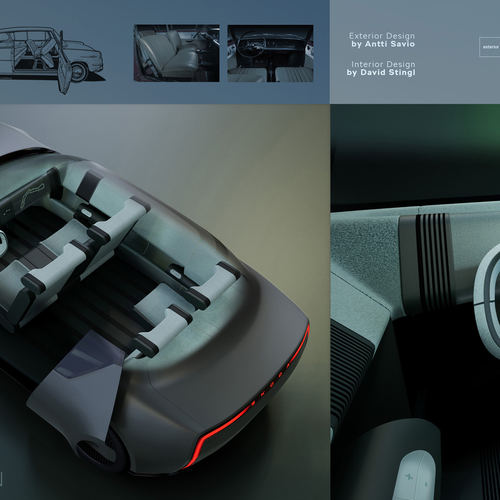 2025 Skoda 1000 MBX Coupe Concept Interior