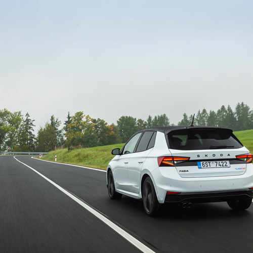 2026 Skoda Fabia RS 130 Special Edition Rear View