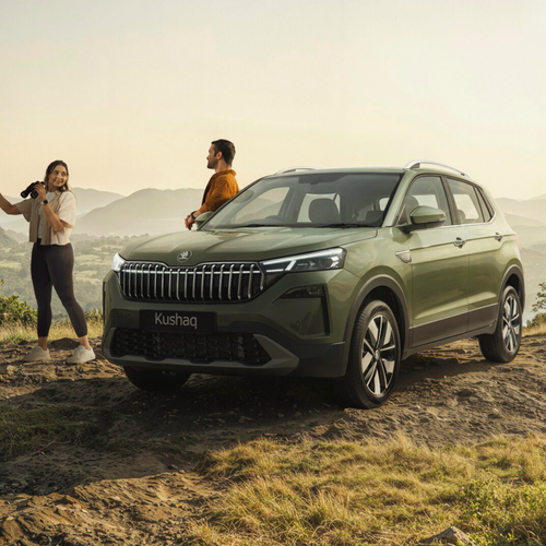 2026 Skoda Kushaq Front View