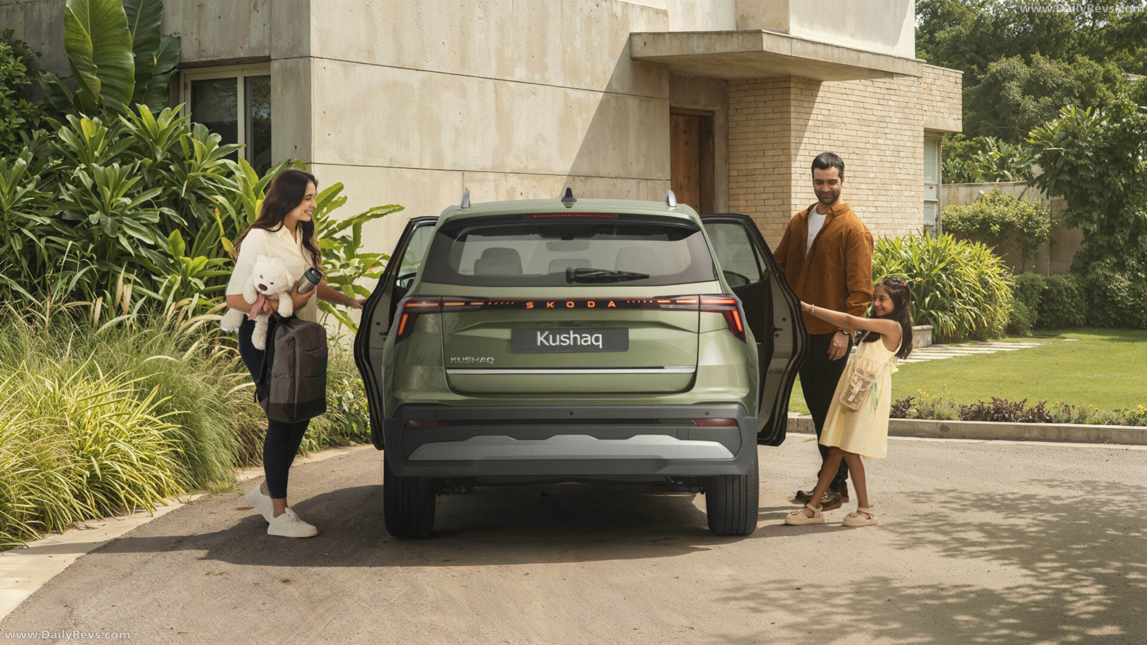 2026 Skoda Kushaq Rear View