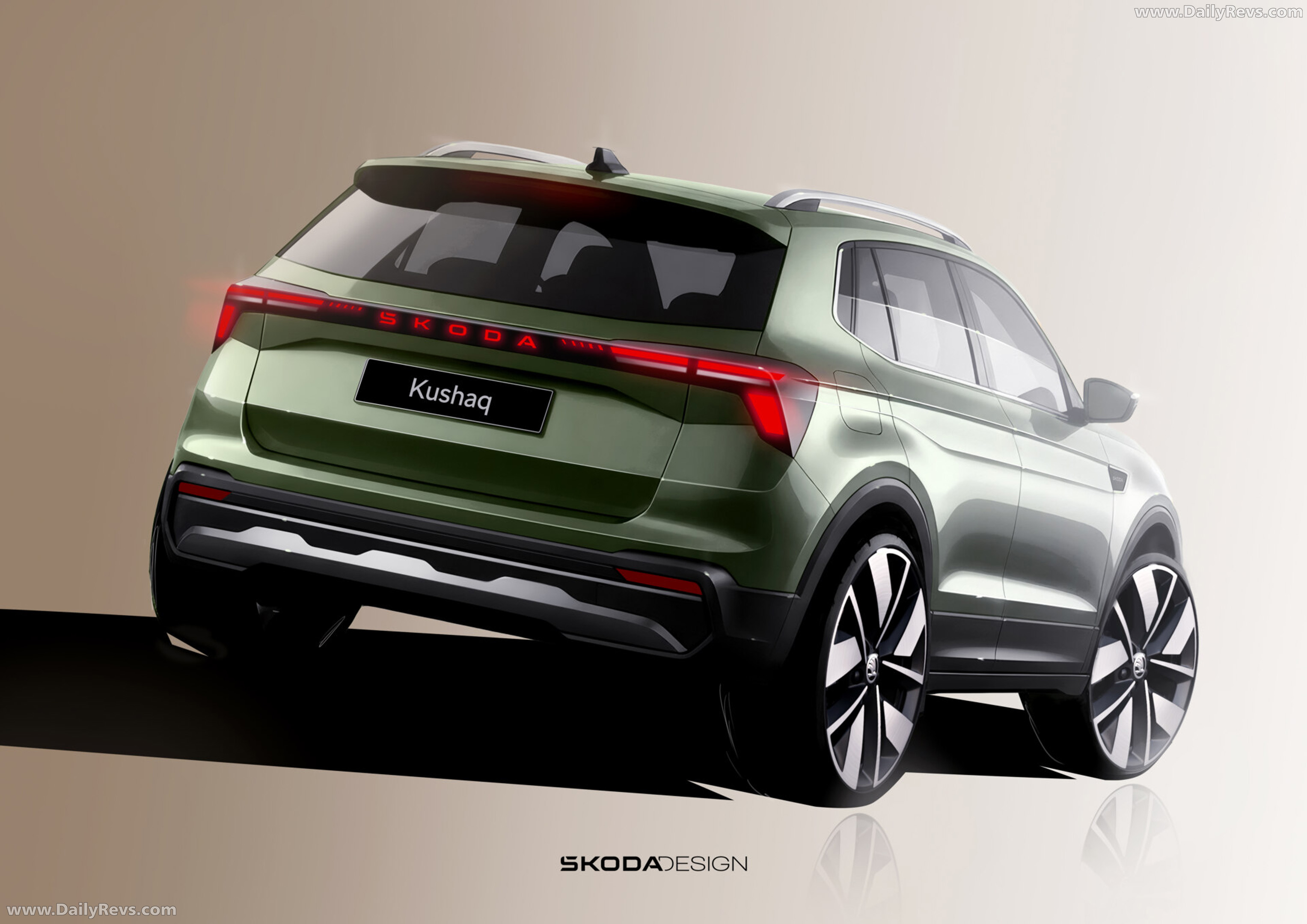 2026 Skoda Kushaq Sketches