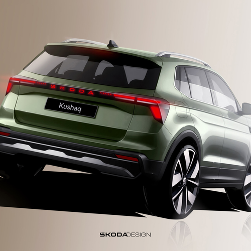 2026 Skoda Kushaq Sketches