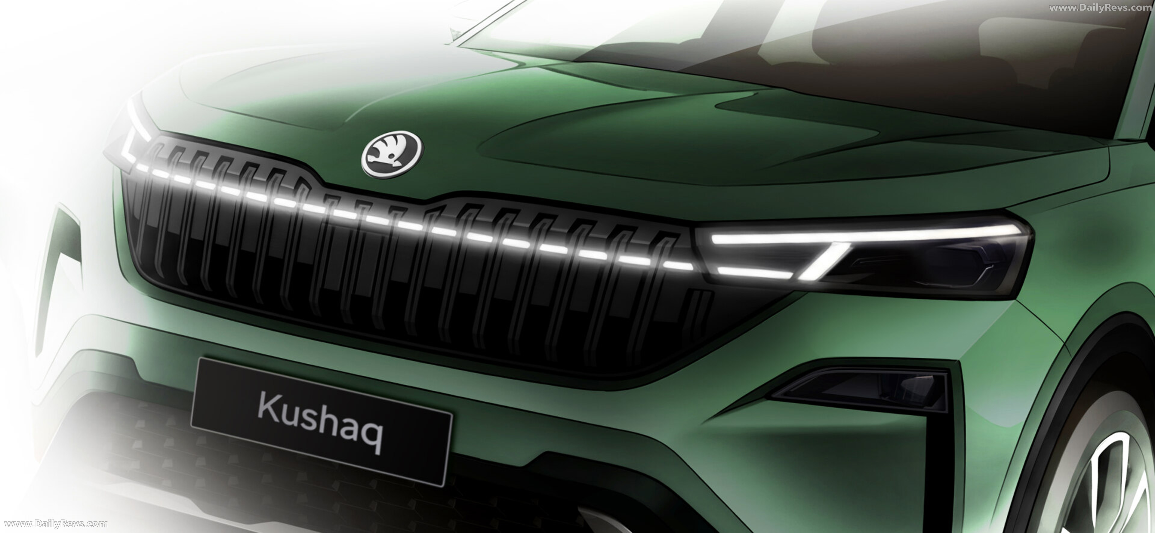 2026 Skoda Kushaq Sketches