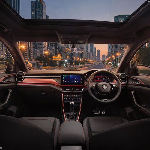 2026 Skoda Kushaq Monte Carlo Interior