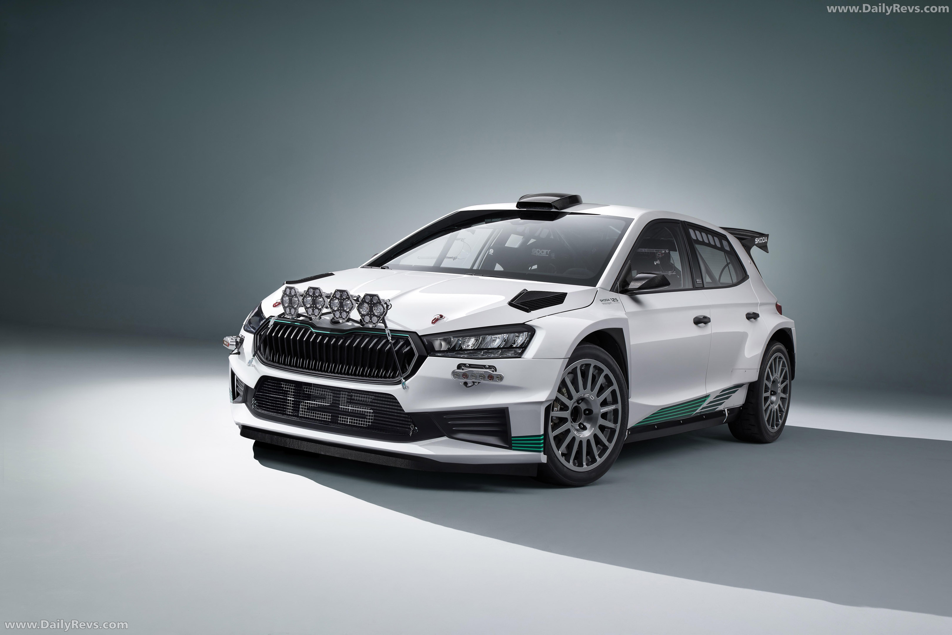 2026 Skoda Fabia RS Rally2 Anniversary Edition Front View