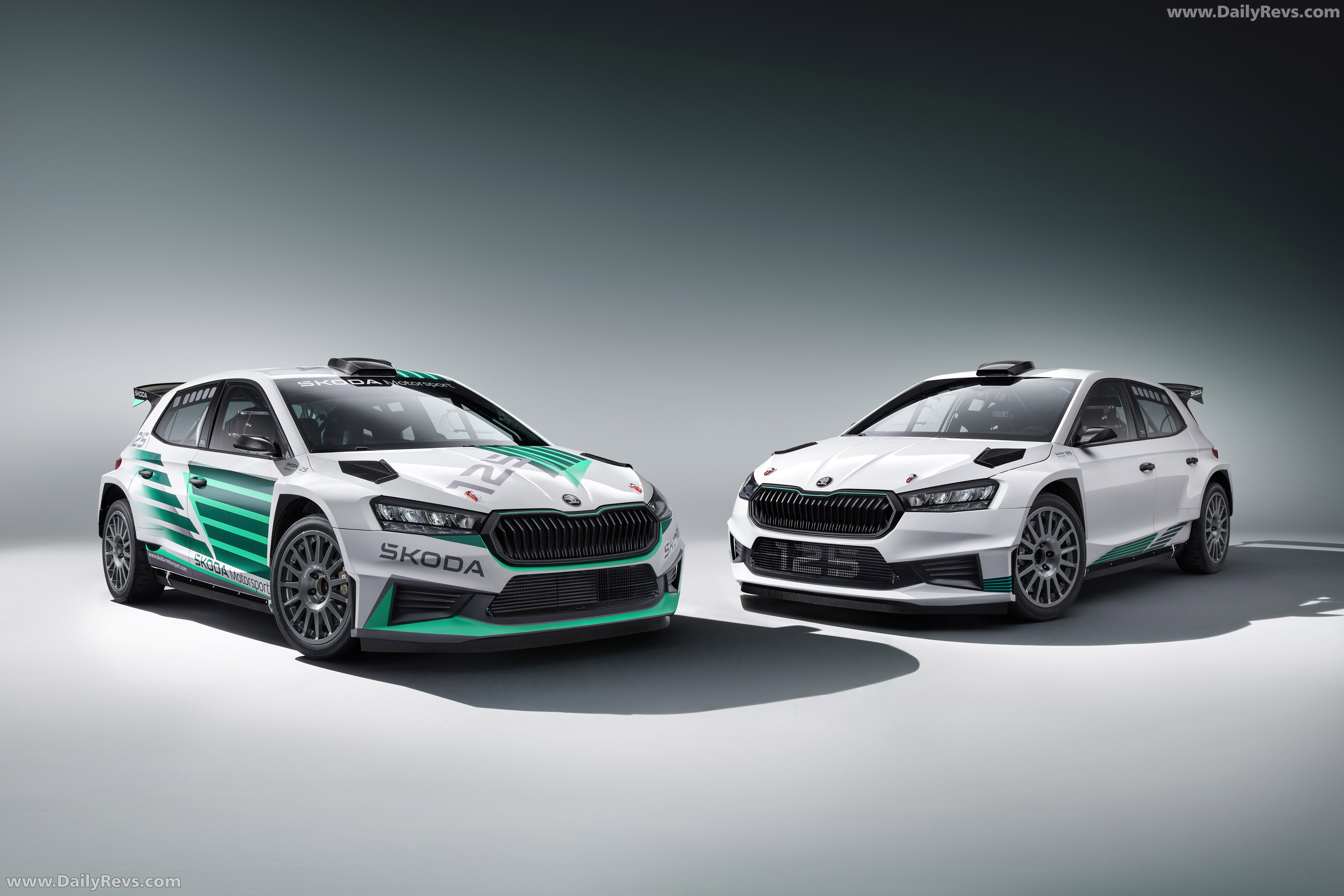2026 Skoda Fabia RS Rally2 Anniversary Edition Front View
