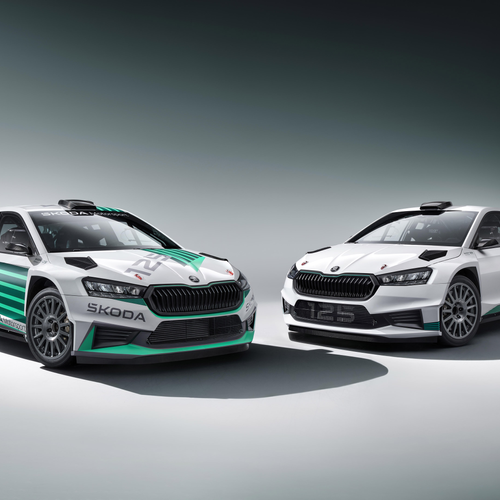 2026 Skoda Fabia RS Rally2 Anniversary Edition Front View