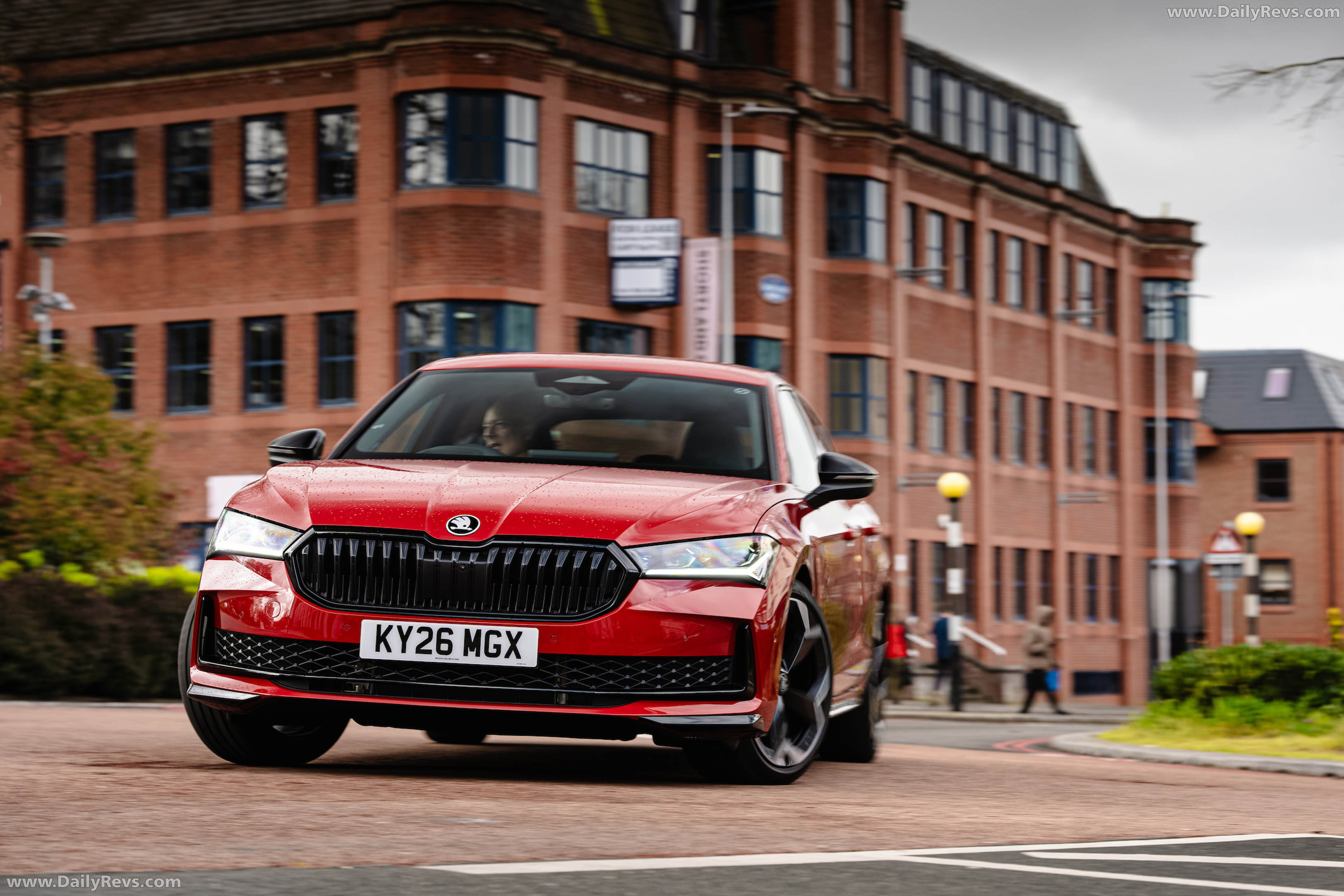 2026 Skoda Superb Sportline Mk4 UK Version Front View
