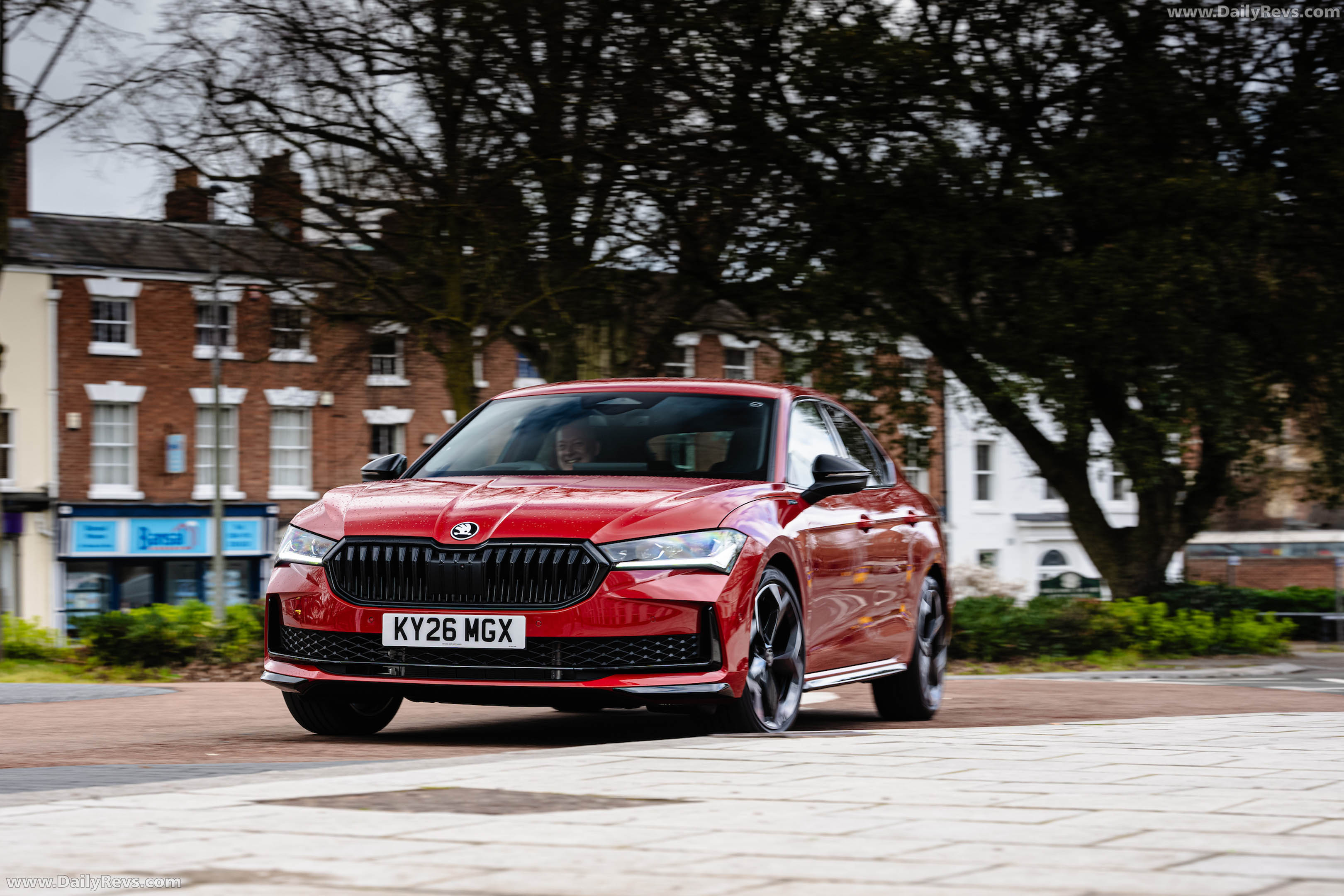 2026 Skoda Superb Sportline Mk4 UK Version Front View