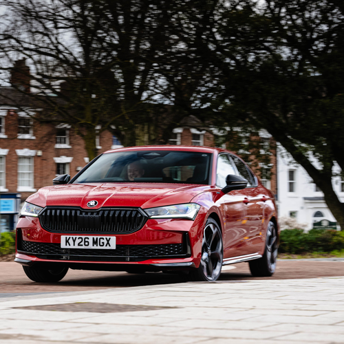 2026 Skoda Superb Sportline Mk4 UK Version Front View