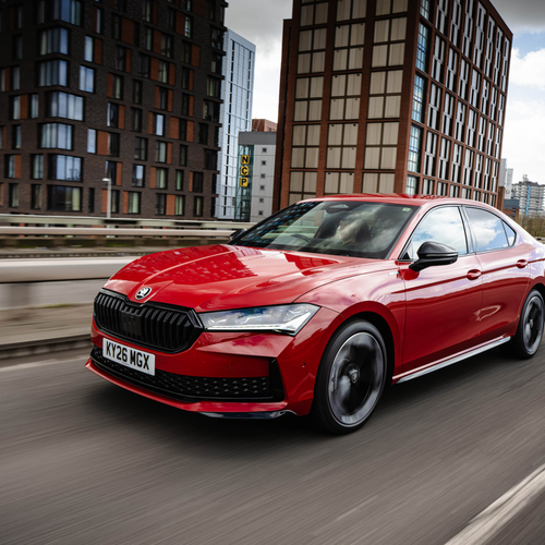 2026 Skoda Superb Sportline Mk4 UK Version Front View