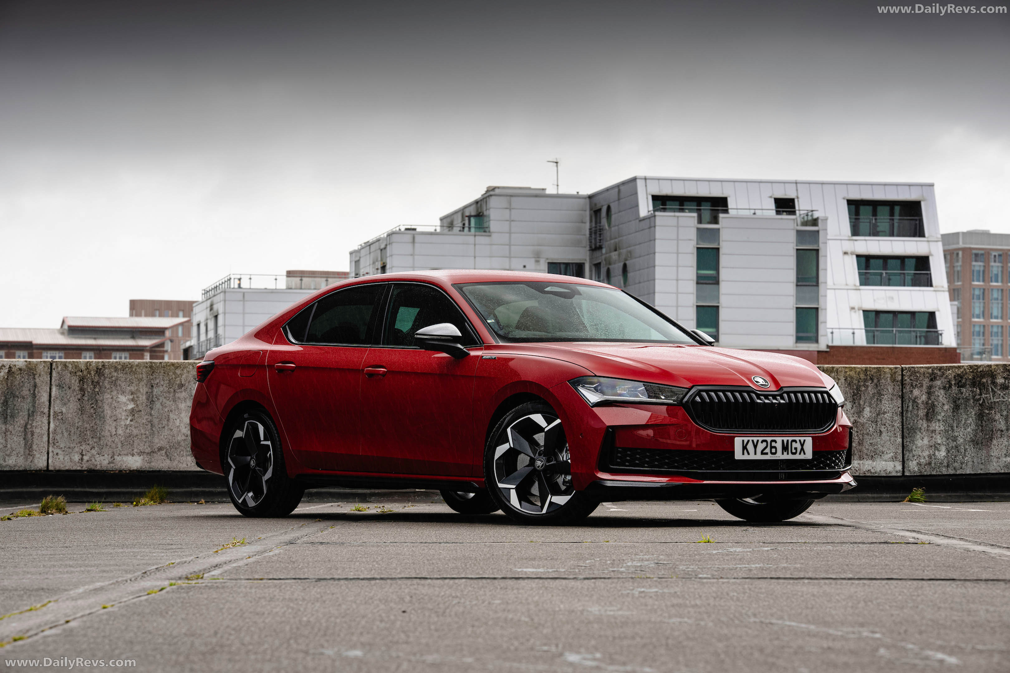 2026 Skoda Superb Sportline Mk4 UK Version Front View