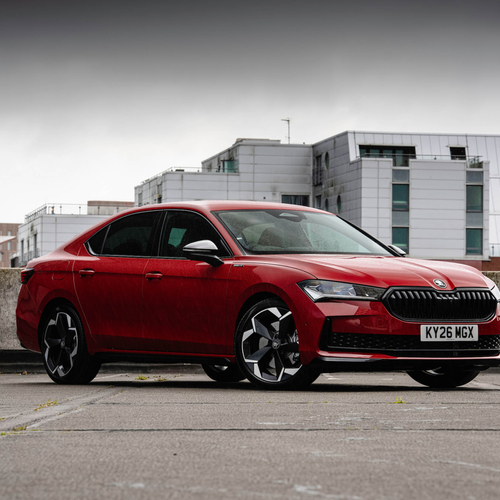 2026 Skoda Superb Sportline Mk4 UK Version Front View