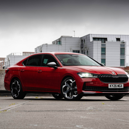 2026 Skoda Superb Sportline Mk4 UK Version Front View