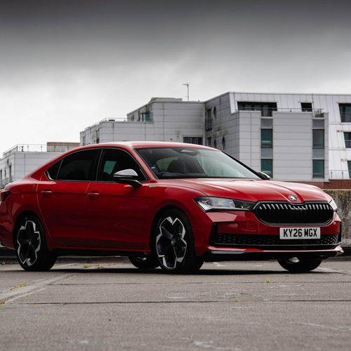 2026 Skoda Superb Sportline Mk4 UK Version Front View