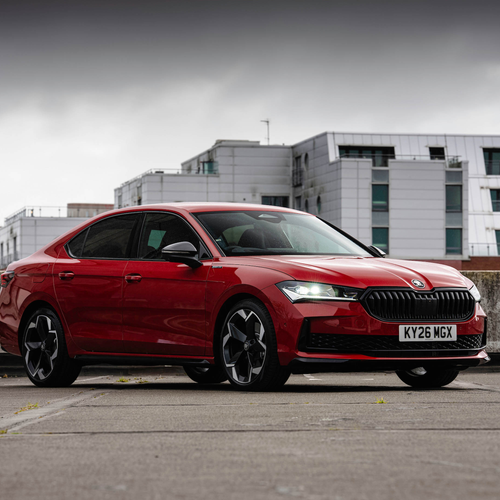 2026 Skoda Superb Sportline Mk4 UK Version Front View