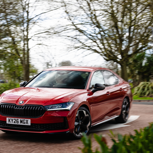 2026 Skoda Superb Sportline Mk4 UK Version Front View