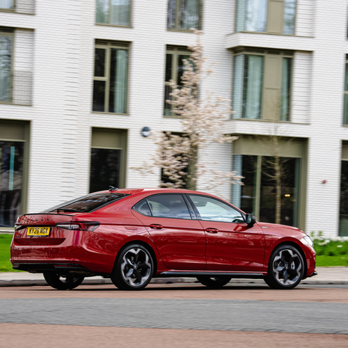 2026 Skoda Superb Sportline Mk4 UK Version Rear View
