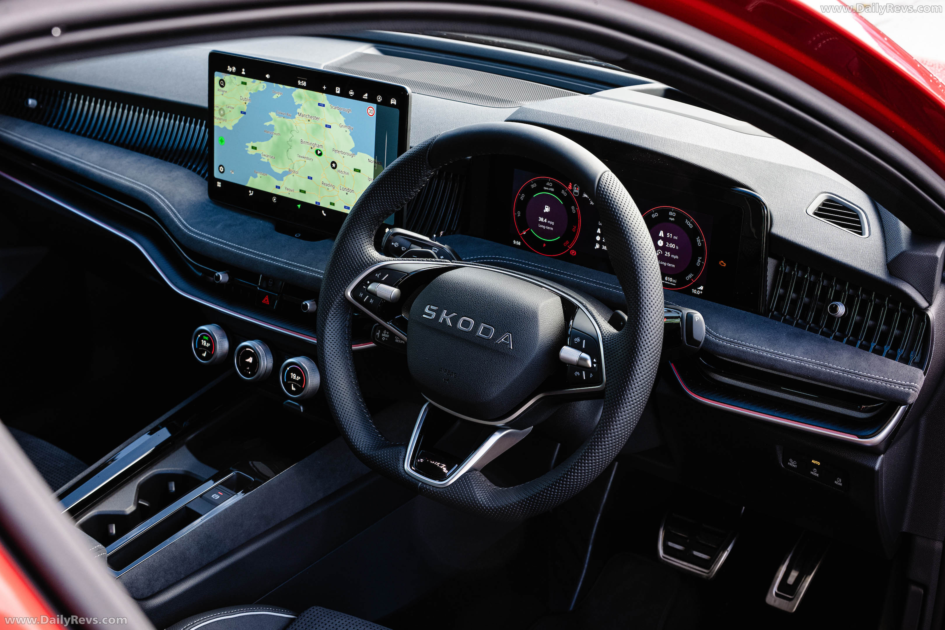 2026 Skoda Superb Sportline Mk4 UK Version Interior